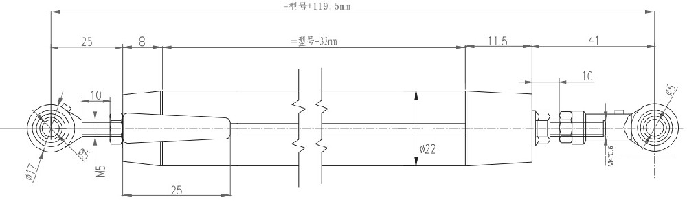 LPM电阻尺安装尺寸